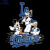 Disney Mickey and Friends Baseball SVG