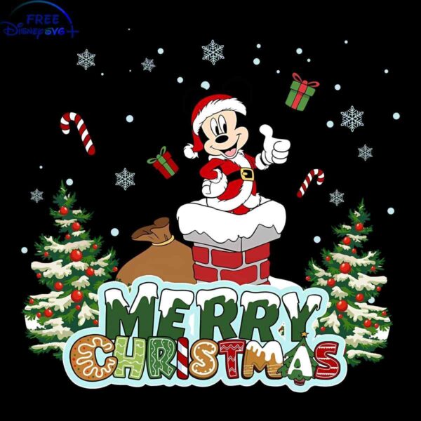 Disney Mickey Christmas Sublimation SVG