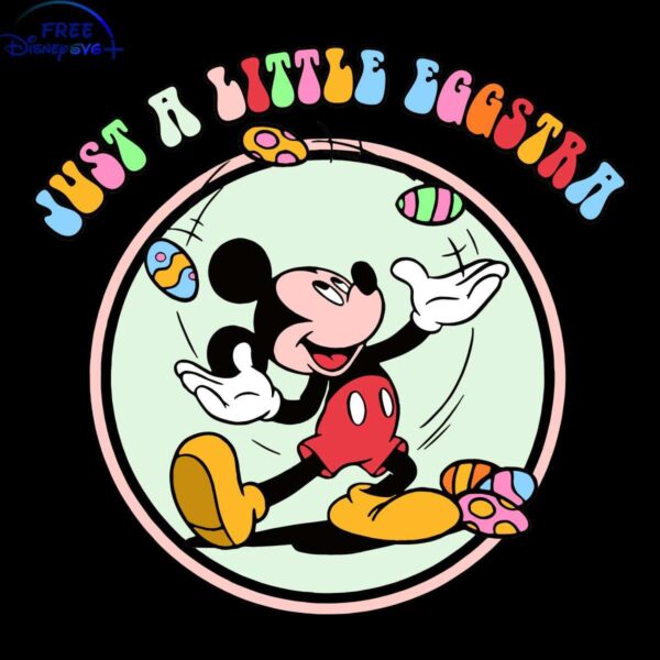 Disney Mickey Easter SVG Eggstra Special