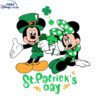 Disney Mickey Minnie Mouse St Patricks Day SVG