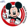 Disney Mickey Mouse Back To School SVG