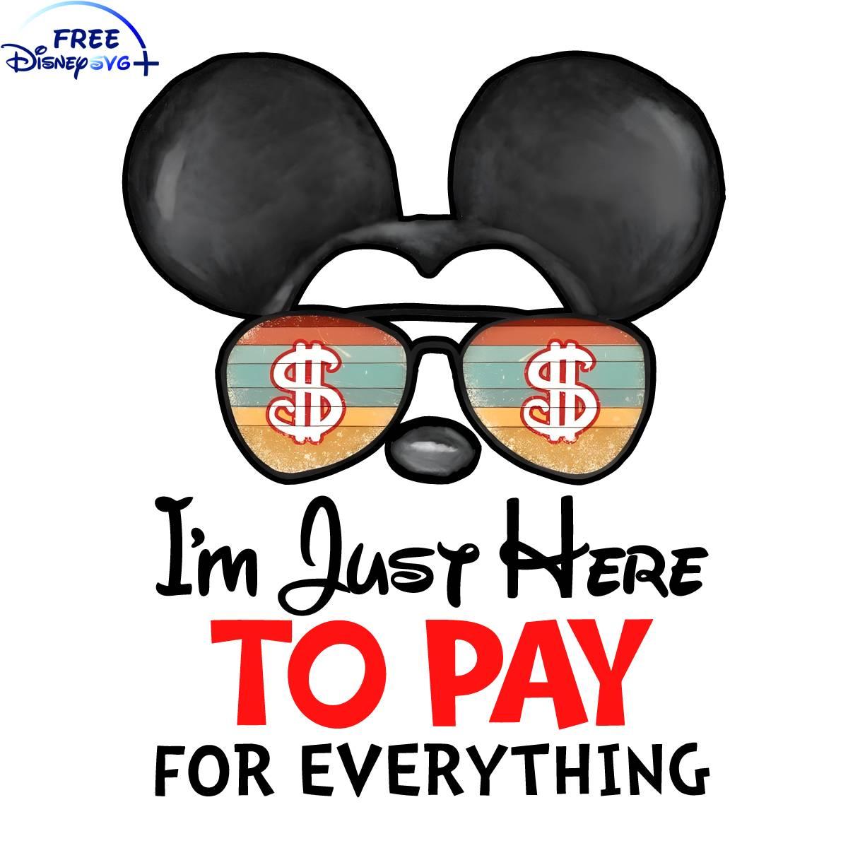 Disney Mickey PNG Covering All Expenses Here