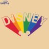 Disney Pride Mickey Mouse Icon SVG Digital Cut File