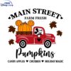 Disney Pumpkin SVG for Cricut Main Street Farm Harvest