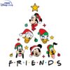 Disney Squad Santa Mickey Friends SVG Graphic