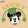 Disney St Patricks Lucky Mickey SVG