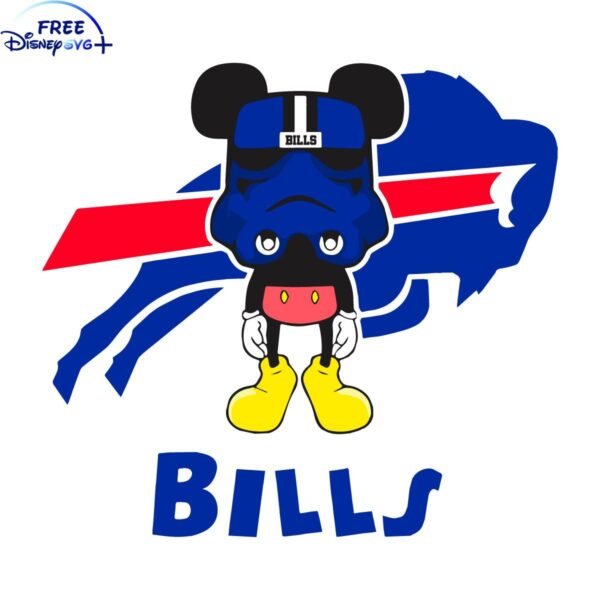 Disney Stormtrooper Buffalo Bills SVG