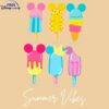 Disney Summer Mickey Ice Cream SVG