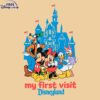 Disneyland SVG Mickey Mouse Friends First Visit