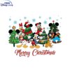 Download Festive Retro Mickey Friends Christmas PNG