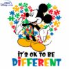 Embrace Differences with Mickey Mouse Autism SVG