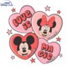 Enchanting Mickey Minnie SVG Love