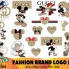 Exclusive Gucci Mickey Minnie Bundle SVG