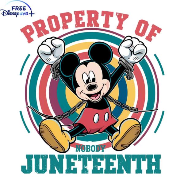 Exclusive Juneteenth Mickey Property PNG