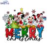 Festive Mickey Santa PNG for Christmas