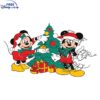 Festive Mickey Xmas Party SVG for Cricut