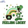 Get Lucky with Mickey on St Patricks Day SVG