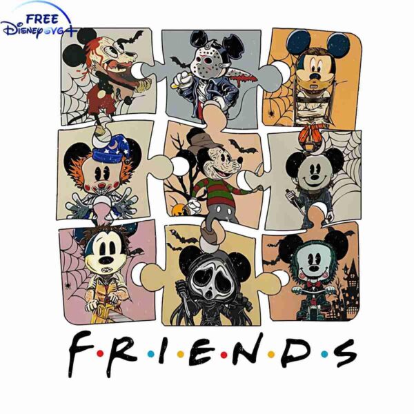 Get Spooky with Disneys Mickey Friends Download Horror Characters PNG