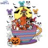 Halloween Mickey Friends Cup Graphic SVG File