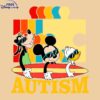 Hilarious Mickey Donald Goofy Autism SVG