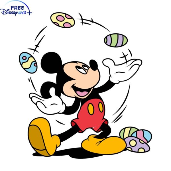 Hilarious Mickey Mouse Easter Eggs SVG