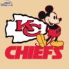 Kansas City Chiefs Football Mickey Logo in SVG