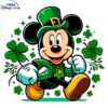 Lucky Mickey St Patricks Day Mouse SVG