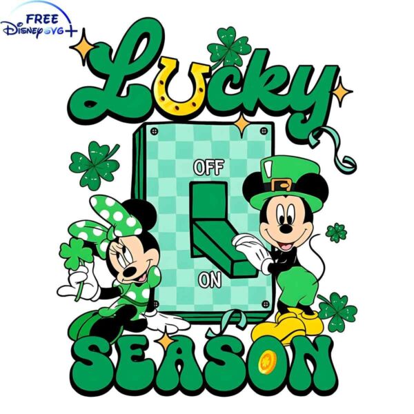 Lucky Season Mickey Minnie PNG