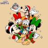 Magical Christmas SVG for Mickey and Friends in Kingdom