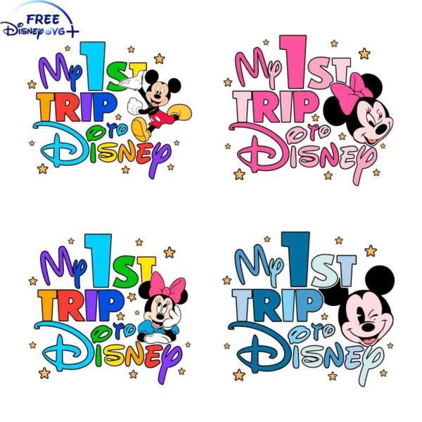 Magical Disney Mickey Minnie SVG Bundle