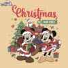 Main Street Disney Christmas Mickey Minnie SVG