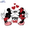 Mickey and Minnie Love SVG