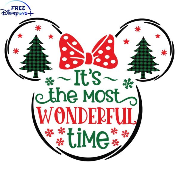 Mickey Head SVG The Best Time of Year