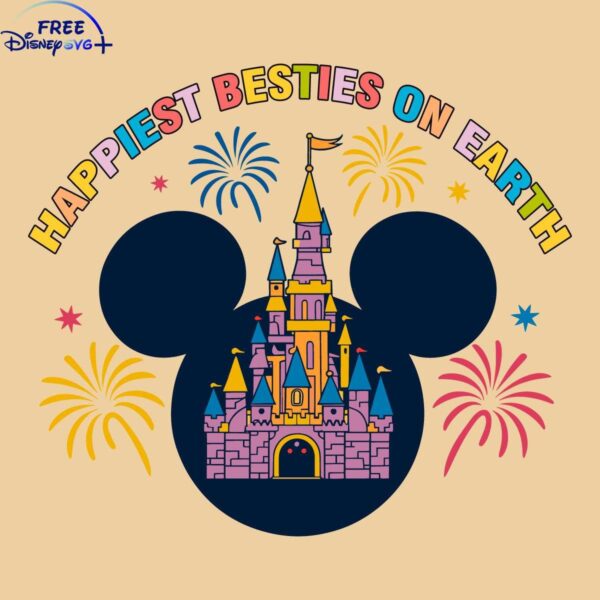 Mickey Head SVG Ultimate Best Friend Happiness