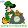 Mickey Irish St Patricks Day PNG Celebration