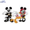 Mickey Minnie Halloween Costumes Jack Skellington SVG