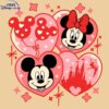 Mickey Minnie Love Castle SVG