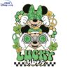 Mickey Minnie Patricks Day SVG Luck