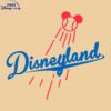 Mickey Mouse Baseball SVG at Disneyland LA Dodgers