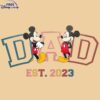 Mickey Mouse Dad SVG Silhouette Sublimation Designs