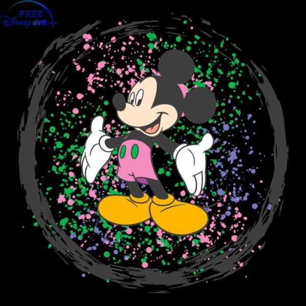 Mickey Mouse Mardi Gras Carnival SVG