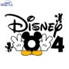 Mickey Mouse Retro 2024 Greetings SVG