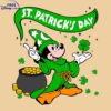 Mickey Mouse Witch St Patricks Day SVG Design