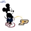 Mickey Uconn Huskies Defeat Purdue Boilermakers SVG