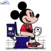 Personalized Mickey Mouse Chiefs Perched on Ravens SVG