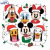 Retro Christmas SVG Vintage Mickey Friends for CricutSilhouette