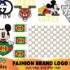 Retro Gucci Mickey Bundle SVG