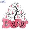 Retro Mickey Breast Cancer Halloween SVG Design