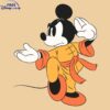 Retro Mickey Martial Arts Attire SVG