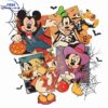 Spooky Disney Mickey Friends PNG Sublimation